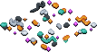 Large Confetti Floor