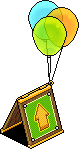 Balloon sign