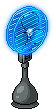 Neon Runway Fan