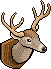 Hip Mounted Deer