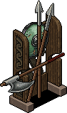 Viking Weapon Rack