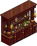 Saloon Drinks Cabinet