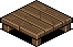 Small Brown Wooden Stage