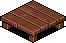 Small Red Wooden Stage