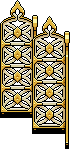 Carved Cedar Divider