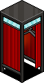 Red Changing Booth