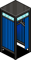Blue Changing Booth