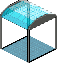 Glass roof
