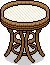 White Drinks Table