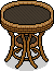 Black Drinks Table