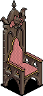 Gothic Chair Pink