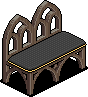 Black Gothic Sofa