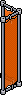Orange Stage Fence Corner