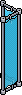 Blue Stage Fence Corner