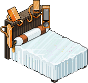 White Bling Bed