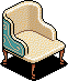 Turquoise Chair