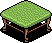 Green Piano Chair