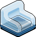Blue Inflatable Chair