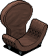 Runway Brown Fashion Chair