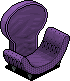 Runway Purple Fashion Chair