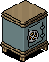 Gray Safe Minibar