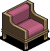 Pink Armchair