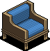 Blue Armchair