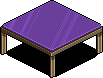 Purple Area Coffee Table