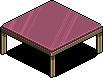 Pink Coffee Table
