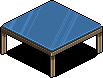 Blue Coffee Table
