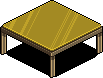 Yellow Coffee Table
