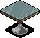 Gray Occasional Table