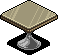Beige Occasional Table