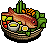 Tiki Tray with Fish