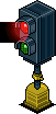 Yellow Traffic Light
