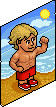 Beach Dude Poster