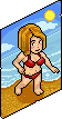 Beach Babe Poster