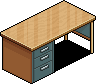 Wooden Study Desk