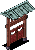 Japanese Fort Gate