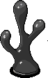 Black Organo Lamp