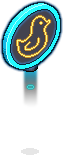 Hover Duck sign