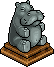 Light Grey Hippo