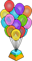 Rainbow Balloons