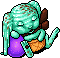 Melting Mint Chocolate Bunny