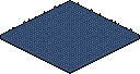 Short Blue Carpet