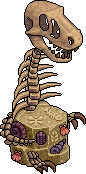 T-Rex Bone throne
