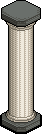Doric Graphite Pillar