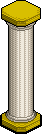 Doric Gold Pillar