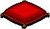 Festive Red Pillow