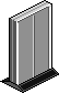 White Spaceship Door